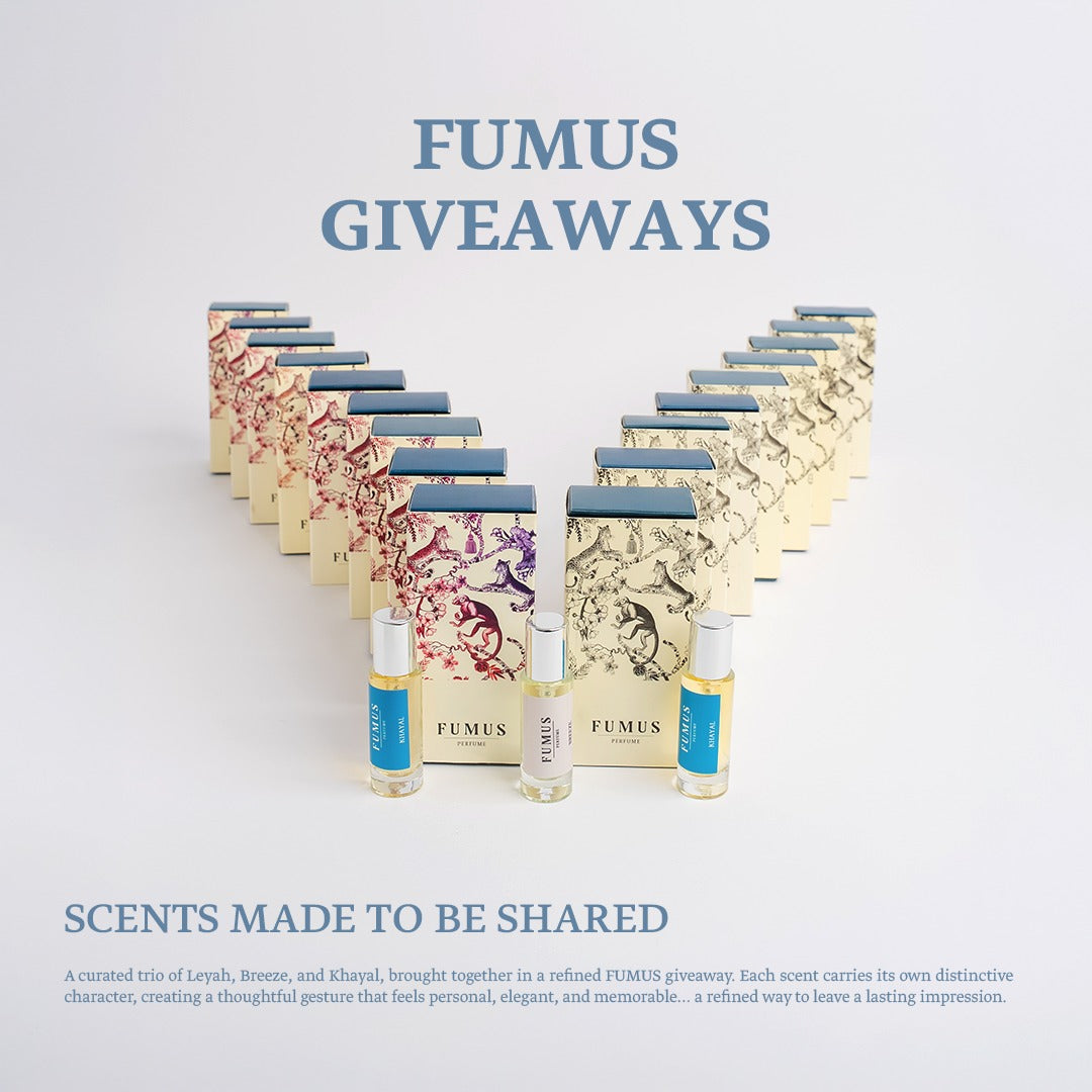 Fumus Perfume Giveaways