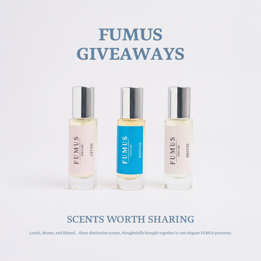 Fumus Perfume Giveaways